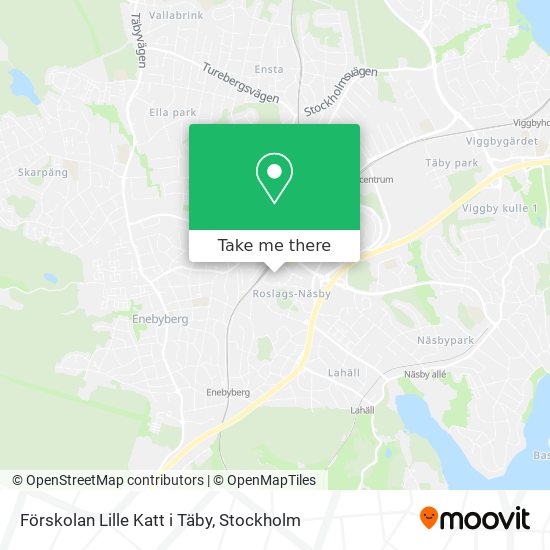 Förskolan Lille Katt i Täby map