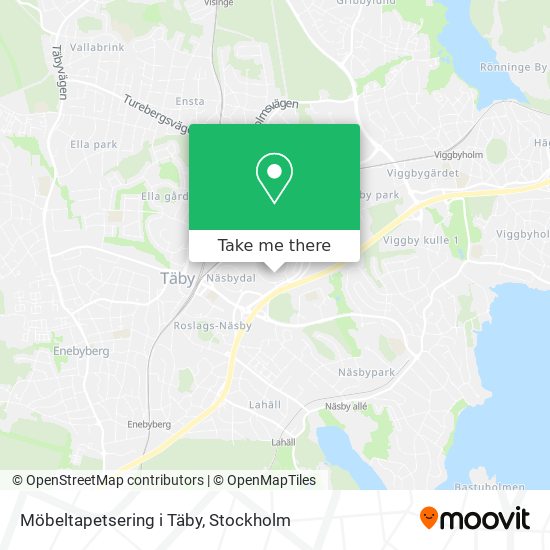 Möbeltapetsering i Täby map