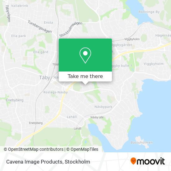 Cavena Image Products map