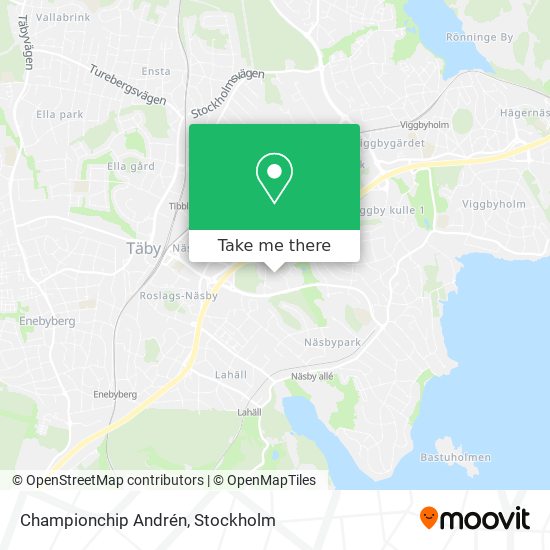 Championchip Andrén map