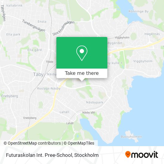 Futuraskolan Int. Pree-School map