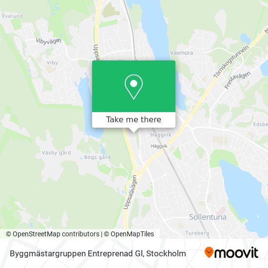 Byggmästargruppen Entreprenad Gl map