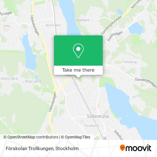 Förskolan Trollkungen map