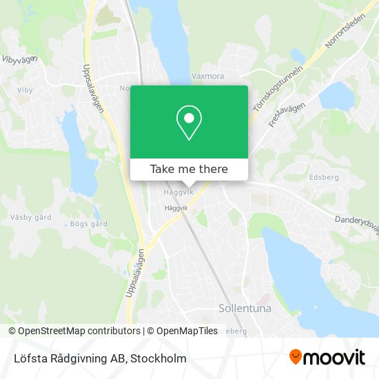 Löfsta Rådgivning AB map