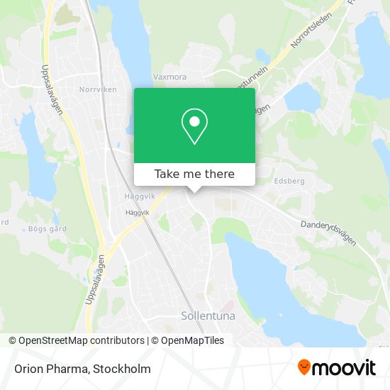 Orion Pharma map