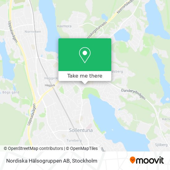 Nordiska Hälsogruppen AB map