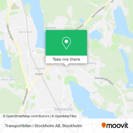 Transportbilen i Stockholm AB map