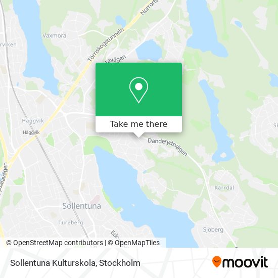 Sollentuna Kulturskola map