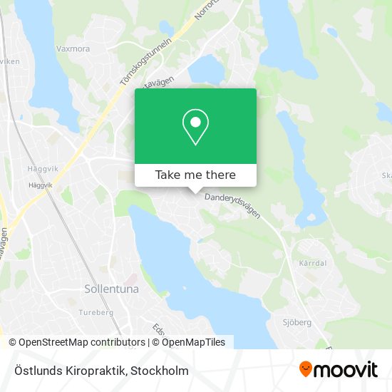 Östlunds Kiropraktik map