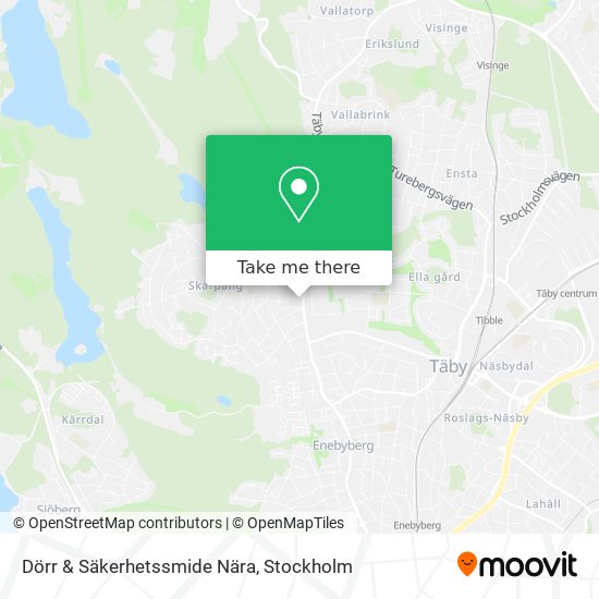 Dörr & Säkerhetssmide Nära map