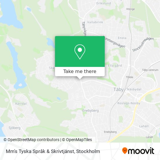 Mm's Tyska Språk & Skrivtjänst map