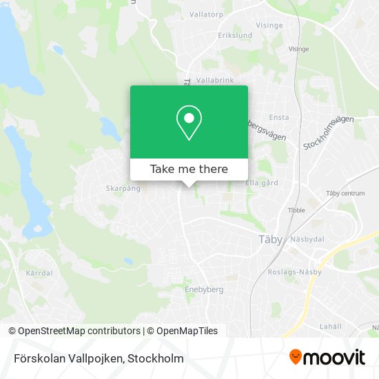 Förskolan Vallpojken map