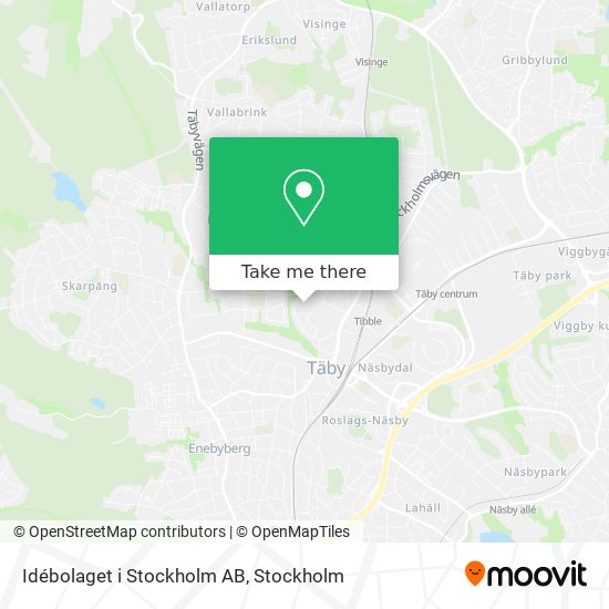 Idébolaget i Stockholm AB map