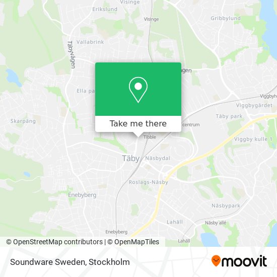 Soundware Sweden map