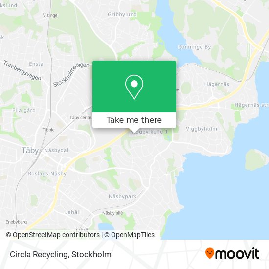 Circla Recycling map