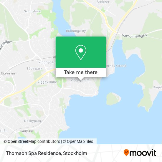 Thomson Spa Residence map