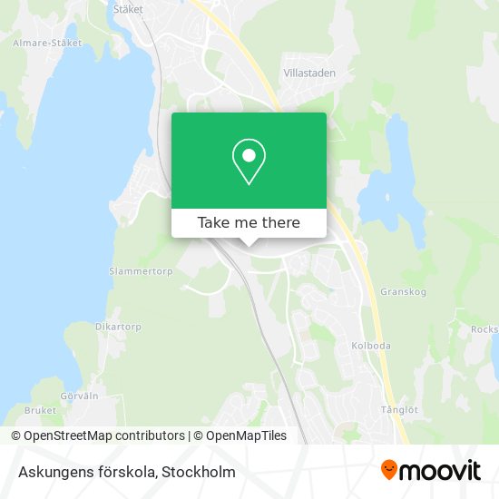 Askungens förskola map