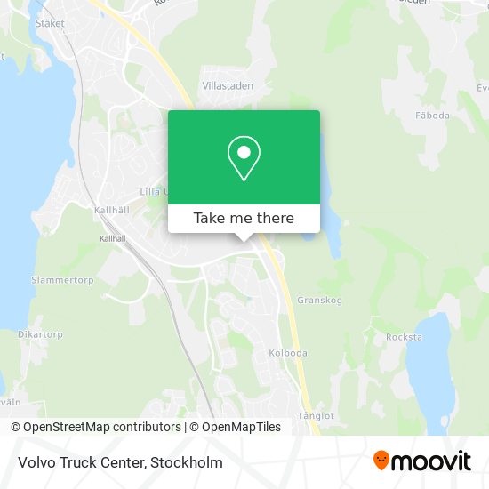 Volvo Truck Center map