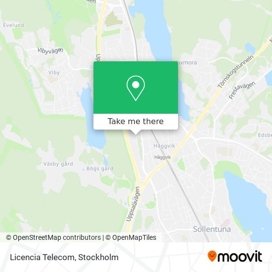 Licencia Telecom map