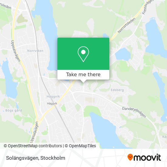 Solängsvägen map