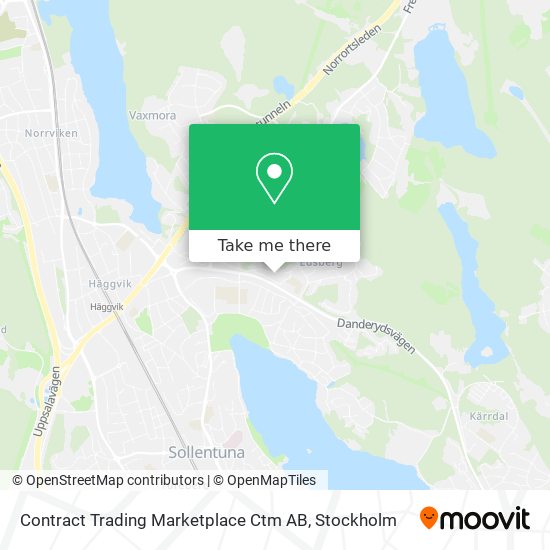 Contract Trading Marketplace Ctm AB map