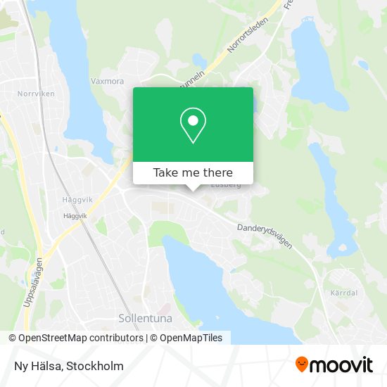 Ny Hälsa map