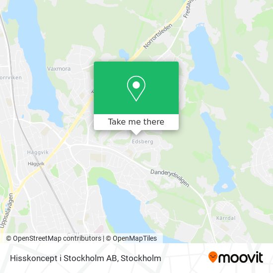 Hisskoncept i Stockholm AB map