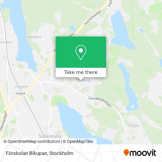 Förskolan Bikupan map