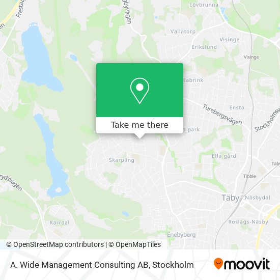 A. Wide Management Consulting AB map