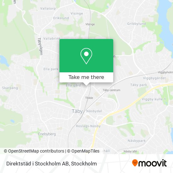 Direktstäd i Stockholm AB map