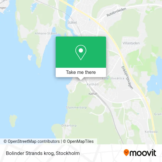 Bolinder Strands krog map