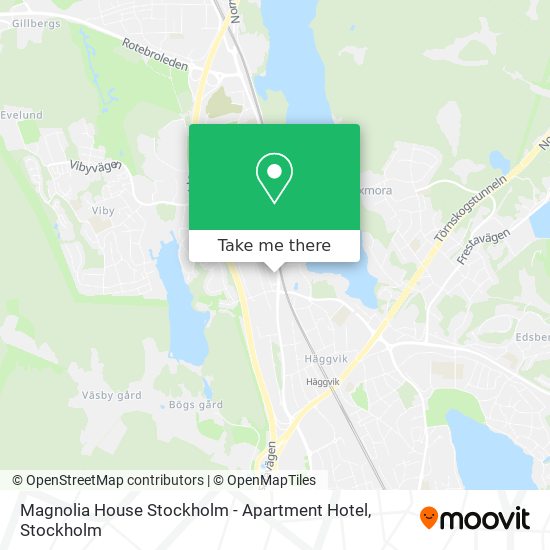 Magnolia House Stockholm - Apartment Hotel map