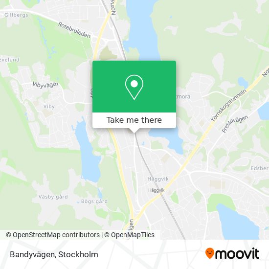 Bandyvägen map