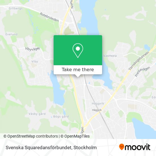 Svenska Squaredansförbundet map