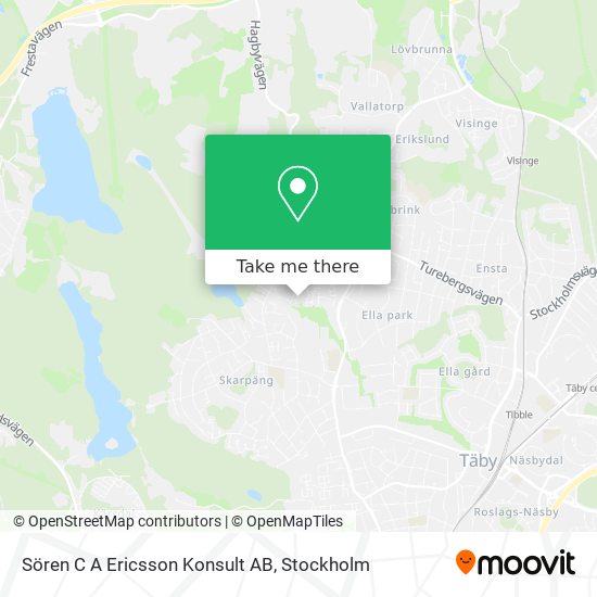 Sören C A Ericsson Konsult AB map