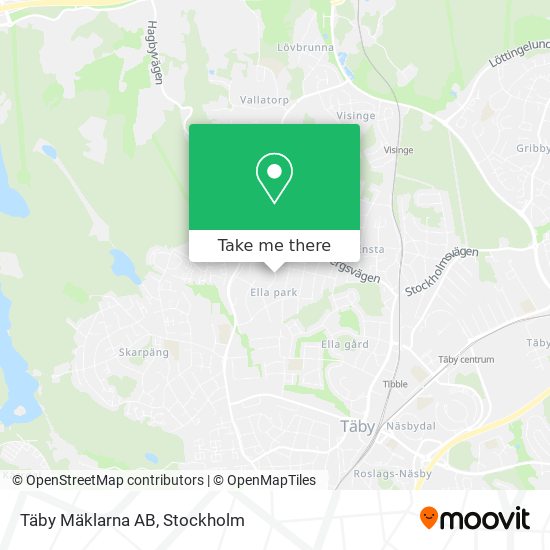 Täby Mäklarna AB map