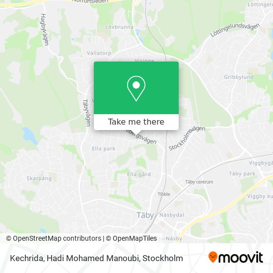 Kechrida, Hadi Mohamed Manoubi map