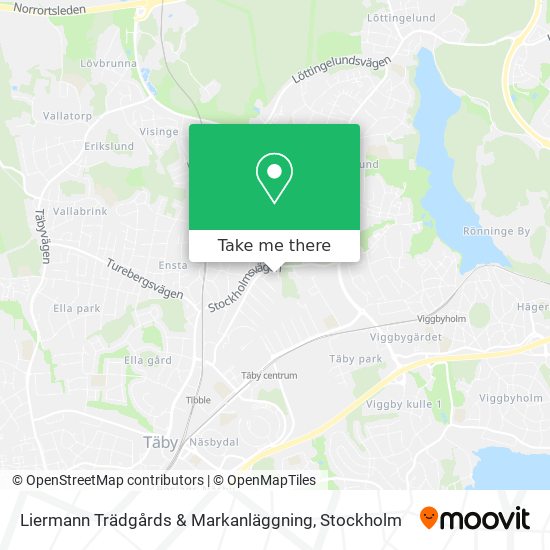 Liermann Trädgårds & Markanläggning map