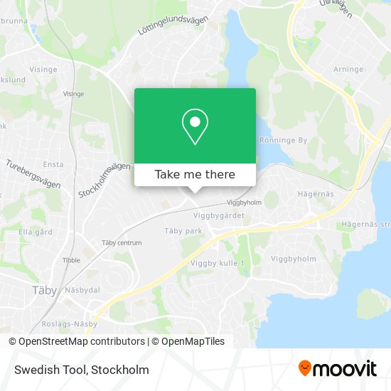 Swedish Tool map