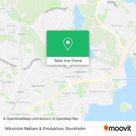 Wikström Reklam & Produktion map