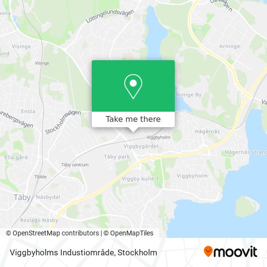 Viggbyholms Industiområde map