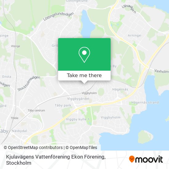 Kjulavägens Vattenförening Ekon Förening map