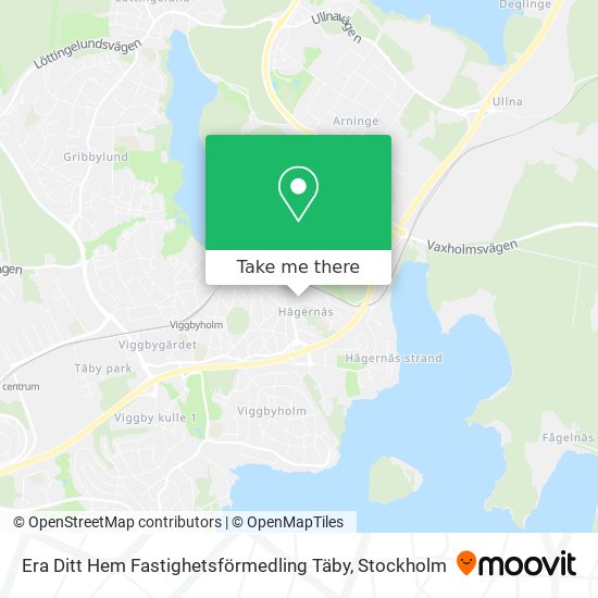 Era Ditt Hem Fastighetsförmedling Täby map