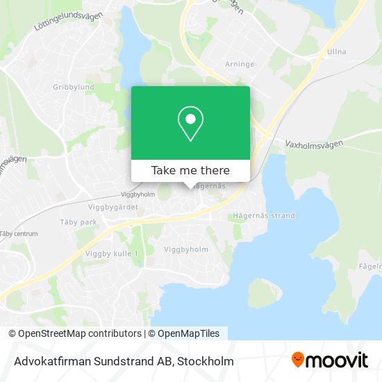 Advokatfirman Sundstrand AB map