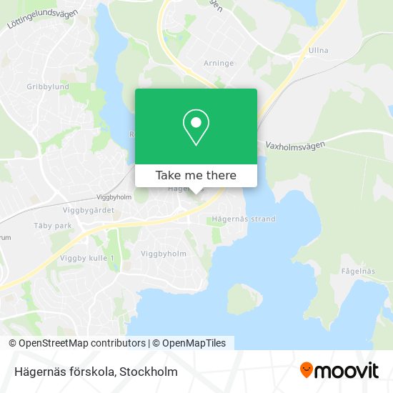 Hägernäs förskola map