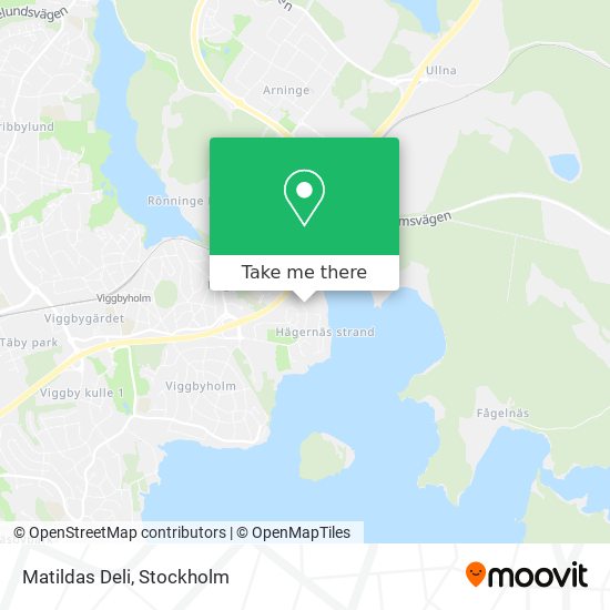 Matildas Deli map