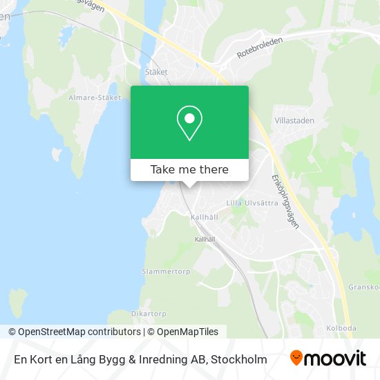 En Kort en Lång Bygg & Inredning AB map