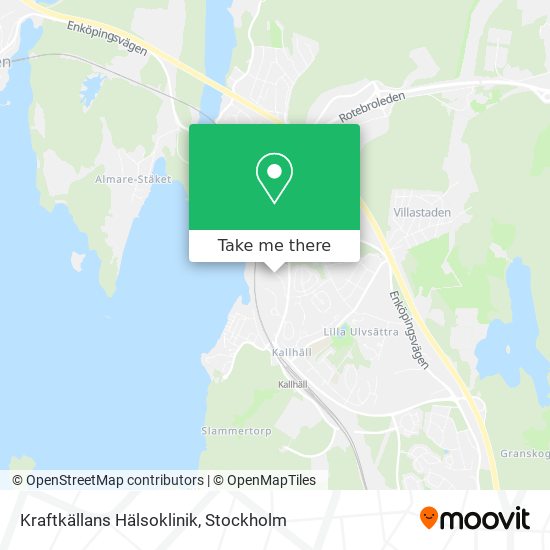 Kraftkällans Hälsoklinik map