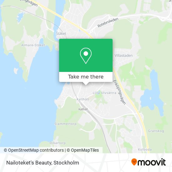 Nailoteket's Beauty map