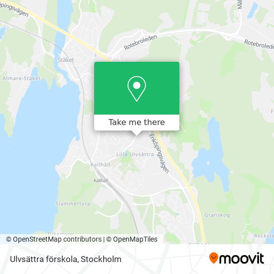 Ulvsättra förskola map